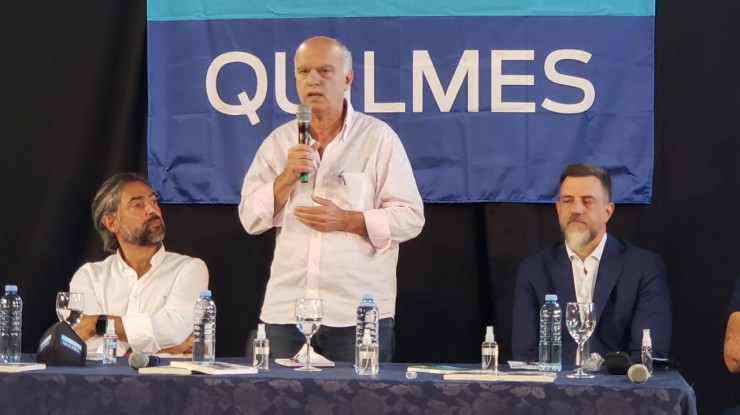 Di Giuseppe, Grindetti y Kravetz en Quilmes